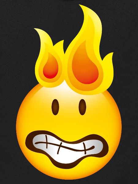 Smiley Burning