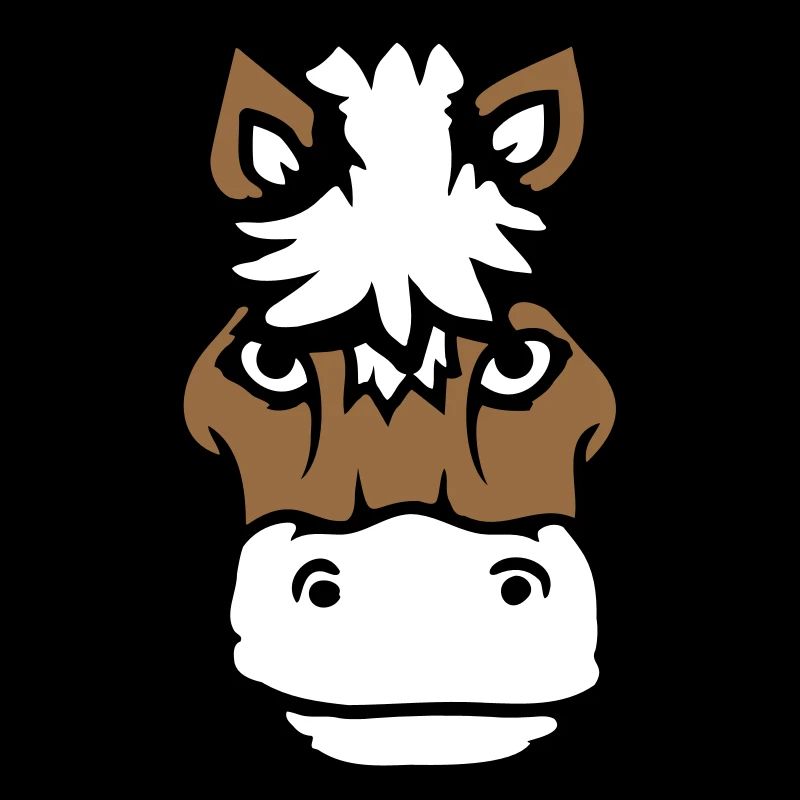 Pferd Süß Pony Fohlen Pferdemädchen Niedlich Comic