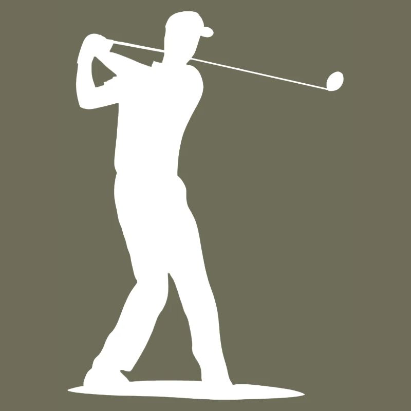 Golfer Silhouette - Tee Golf