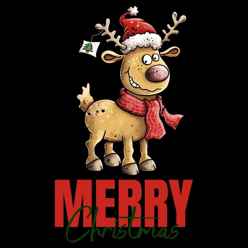 Merry Christmas Reindeer Christmas