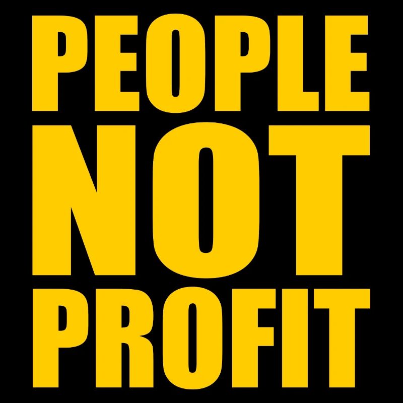 People not profit