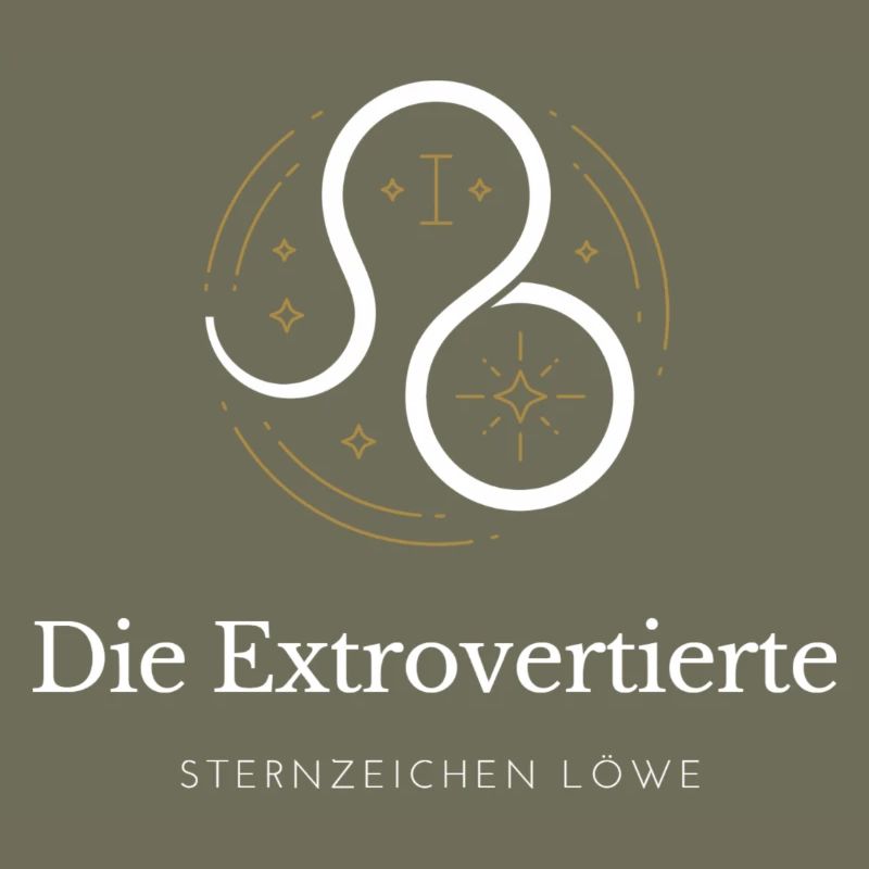 Leo Extrovert Logo Sternzeichen