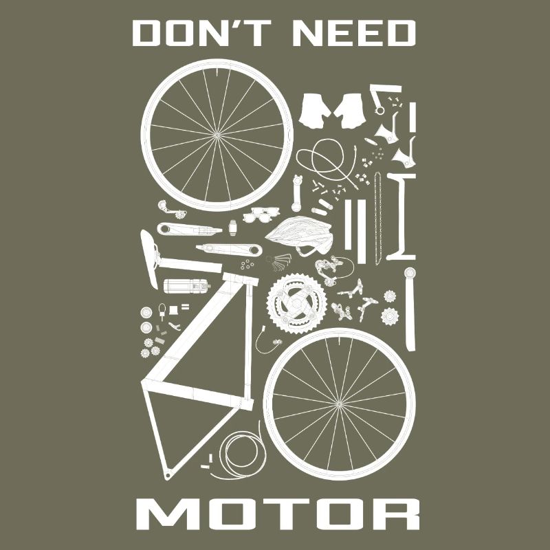 Brauchen Sie keinen Motor, nur Ihre Beine!