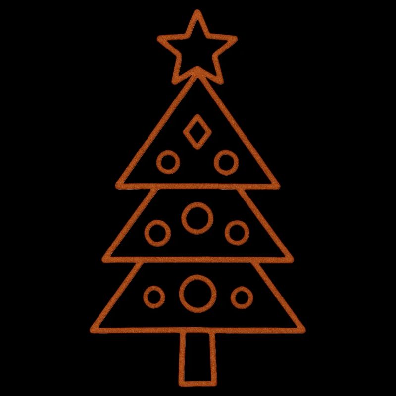 Weihnachtsbaum - Frohe Weihnachten
