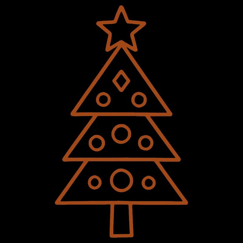 Weihnachtsbaum - Frohe Weihnachten