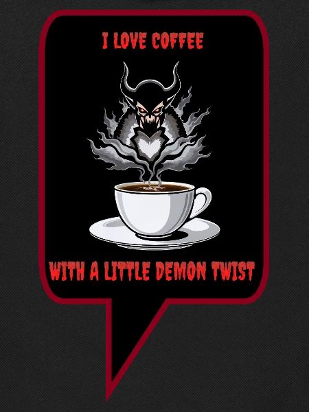 Dämonischer Twist im Kaffee