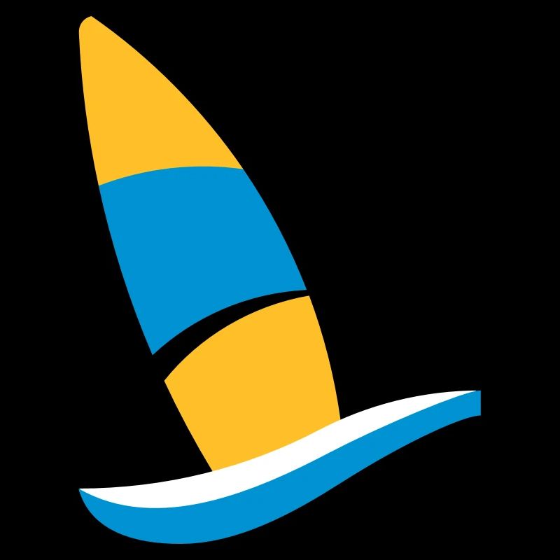 Logo de planche à voile