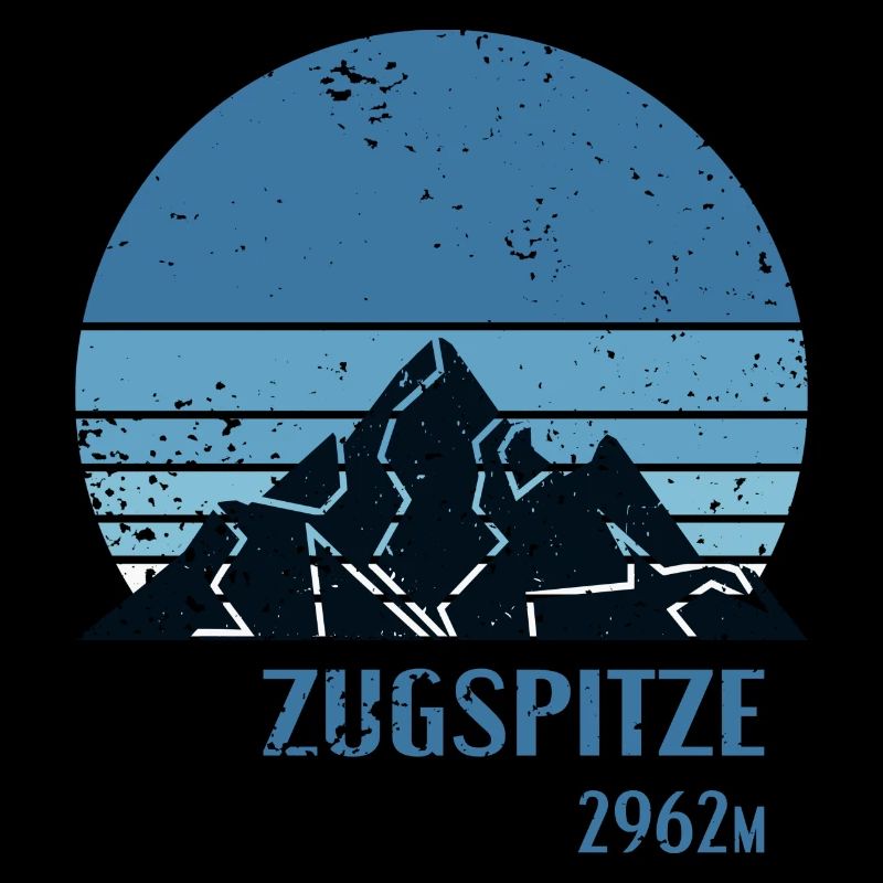 Höhe Zugspitze Design