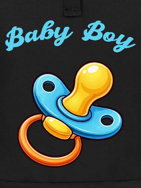 Pacifier Cartoon Baby