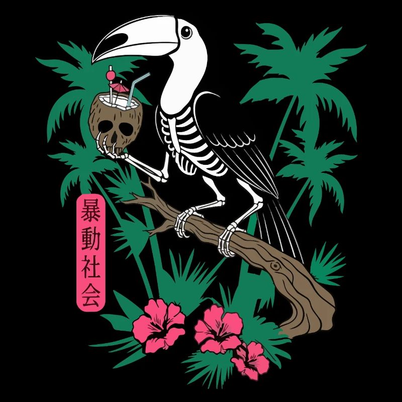 Tropical Skeleton Pelican Rebellion