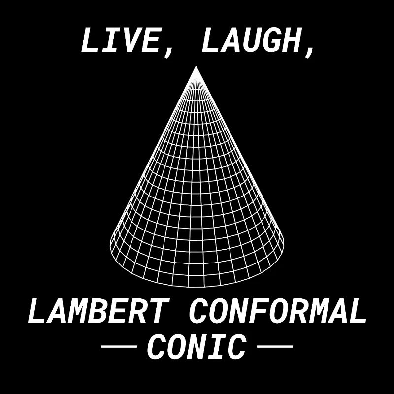 Lambert Conformal Conic GIS Projection Cartography