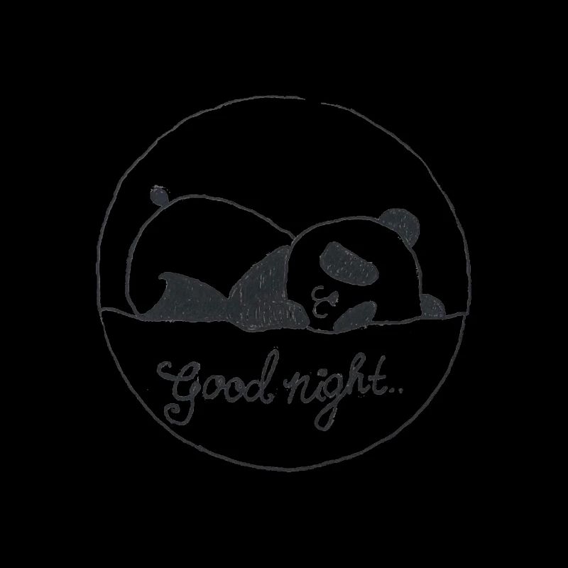 Bonne nuit Panda