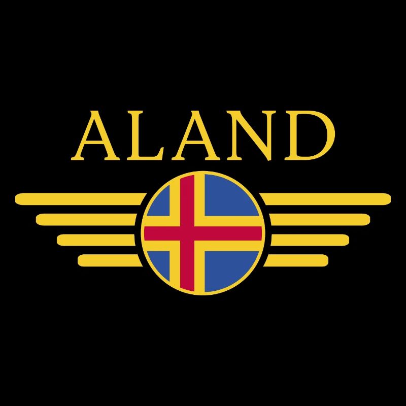 I Love Åland, T-shirt design de style élégance