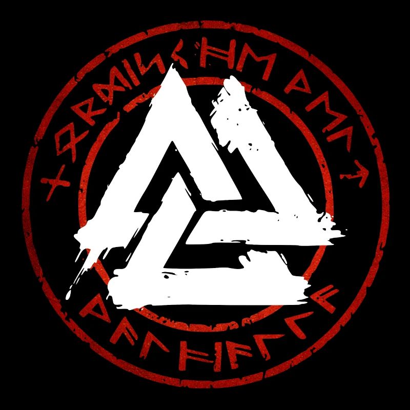 Walhalla - Walknut - Nordisch - Runen