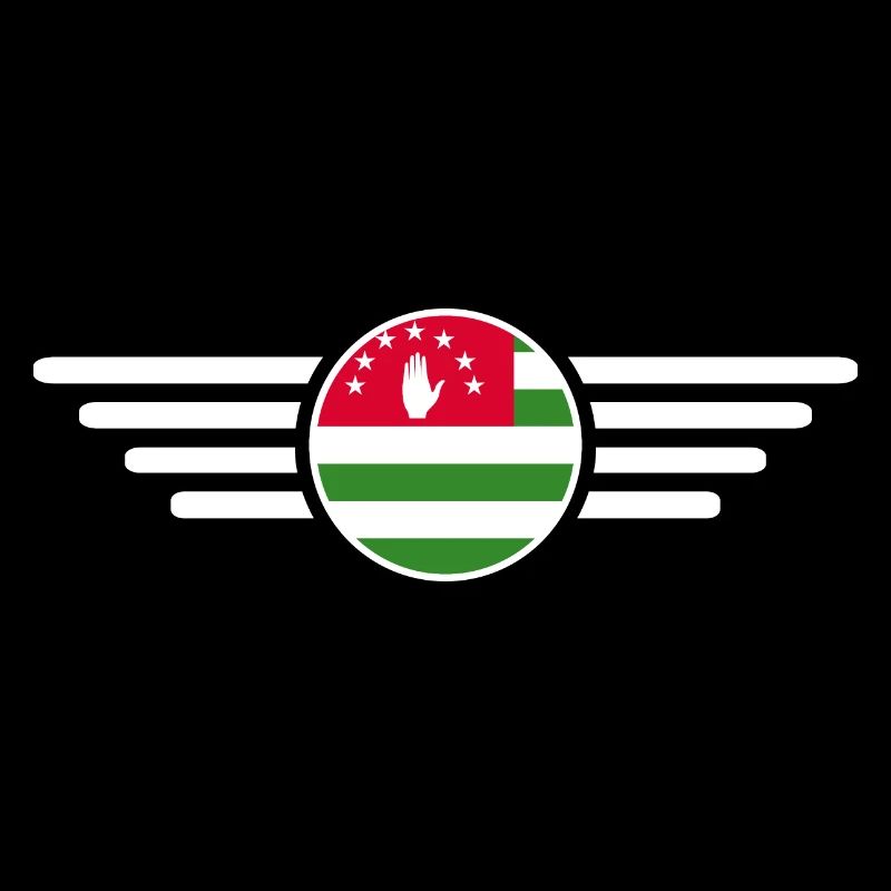 J’aime l’Abkhazie, T-shirt design de style élégance