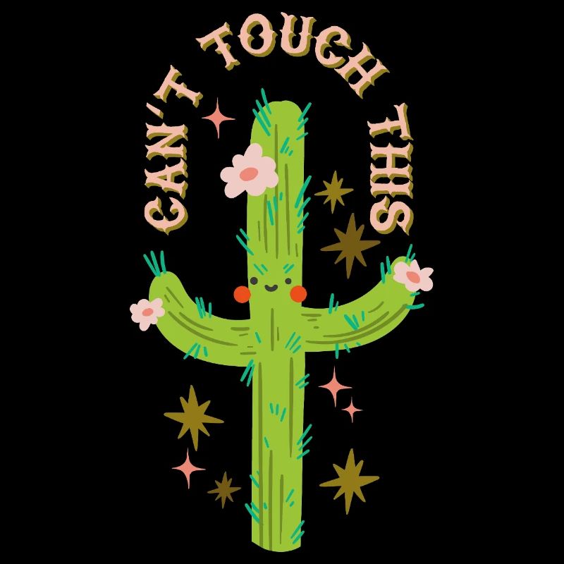 Can't touch this - Stacheliges Kaktusdesign