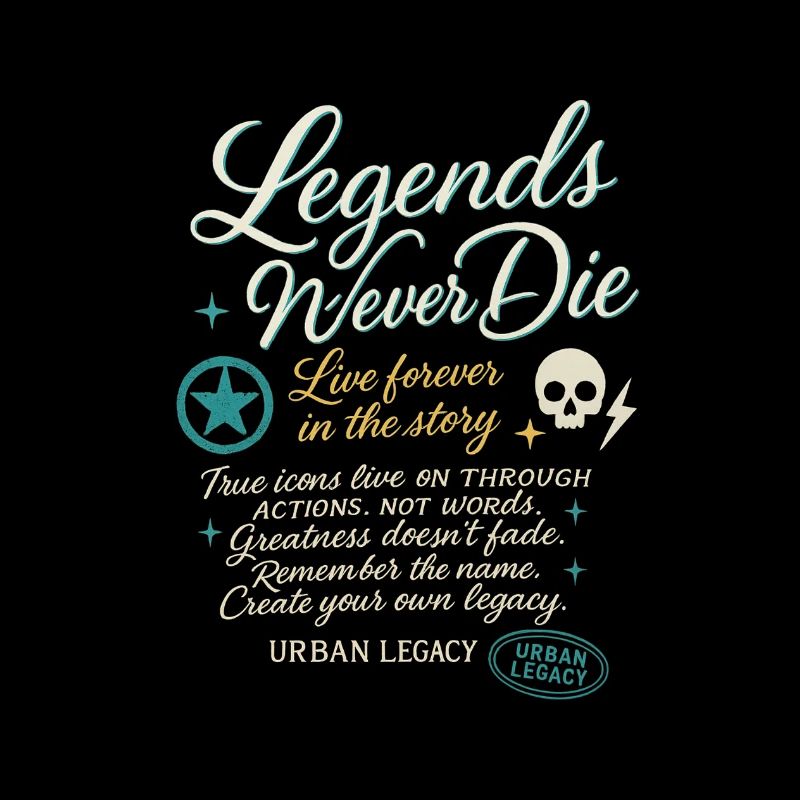 Urban Legacy Saying Shirt