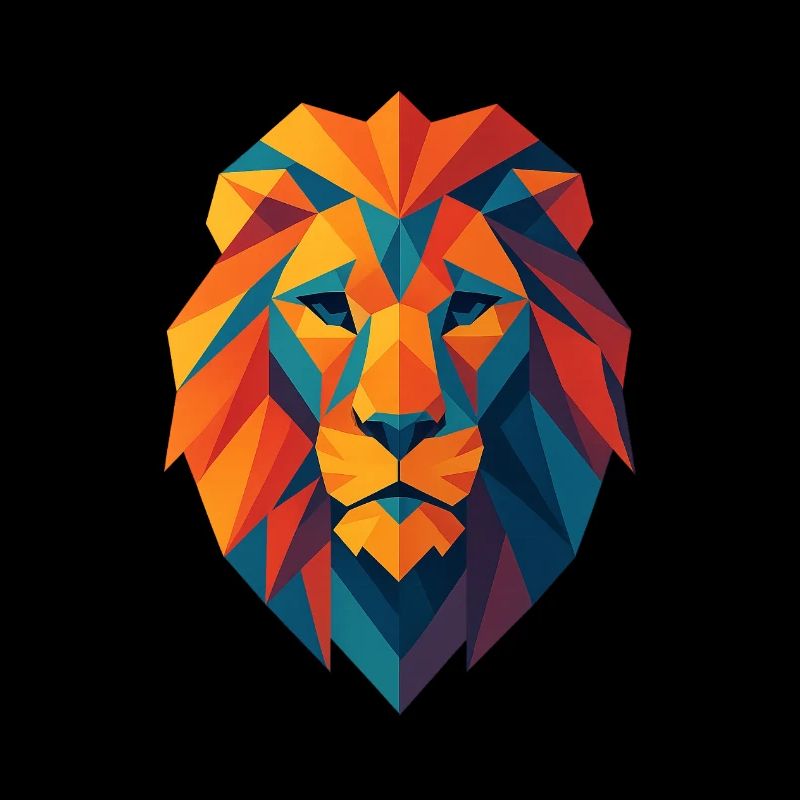 Lion | Lion Head Print