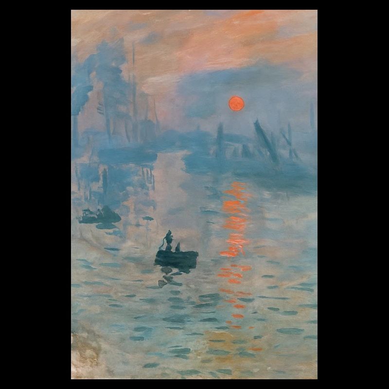 Impressionist Seascape Sunset