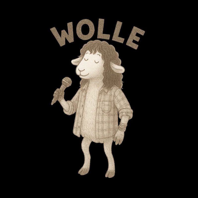 Wool Sheep with Microphone