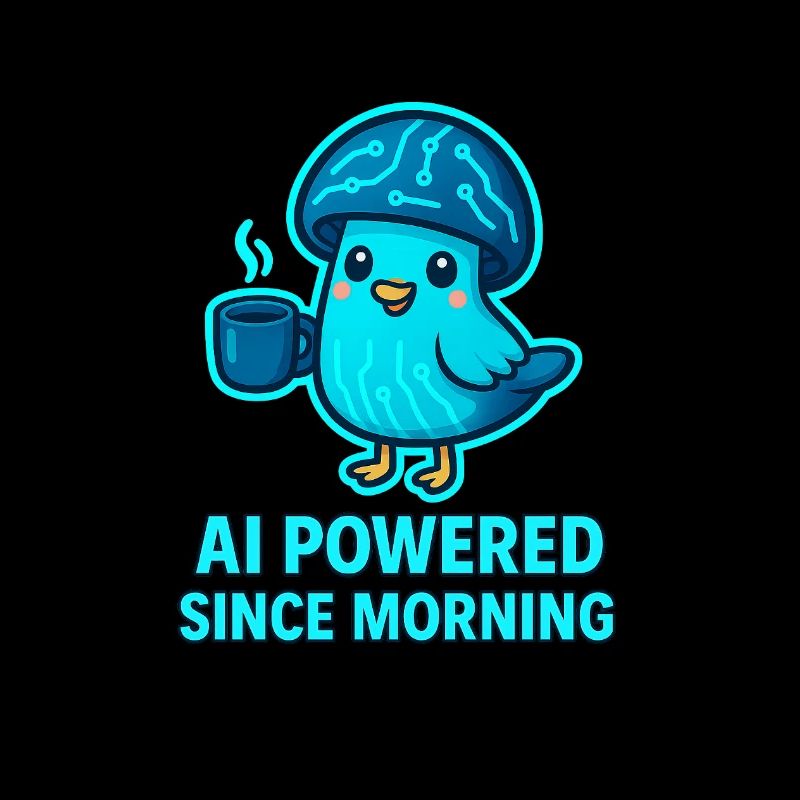 AI Bird Morning Coffee avec circuit