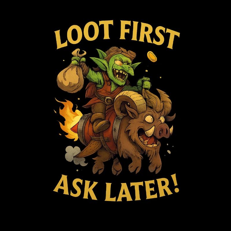 Loot First, Ask Later