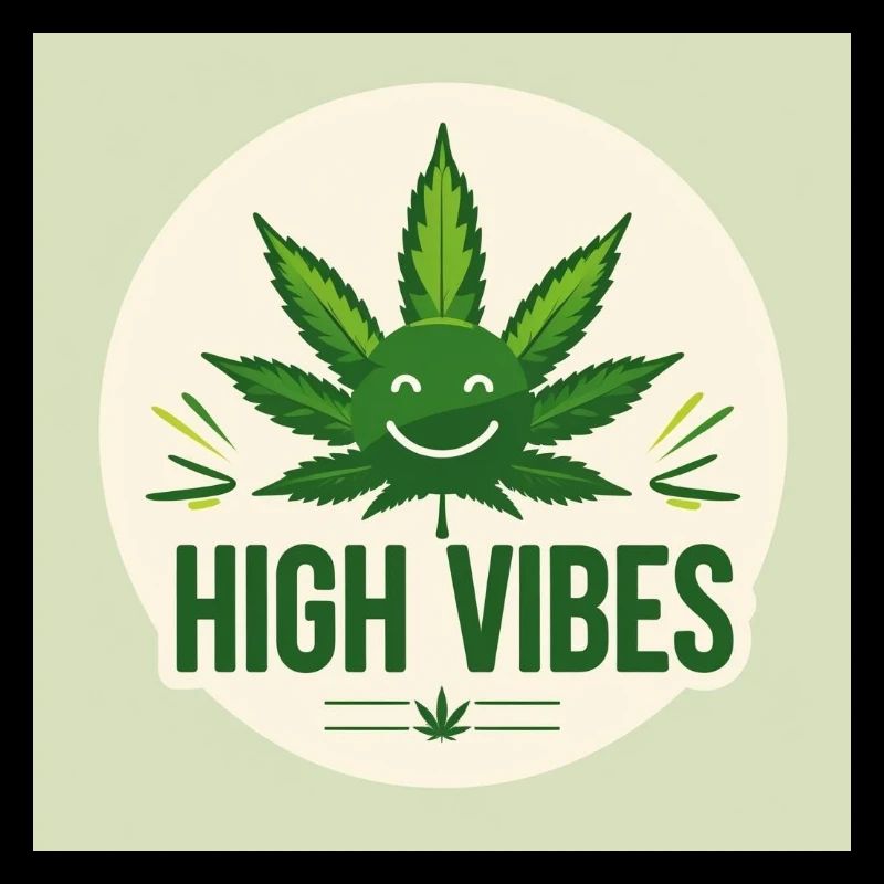 Joie verte à haute vibration