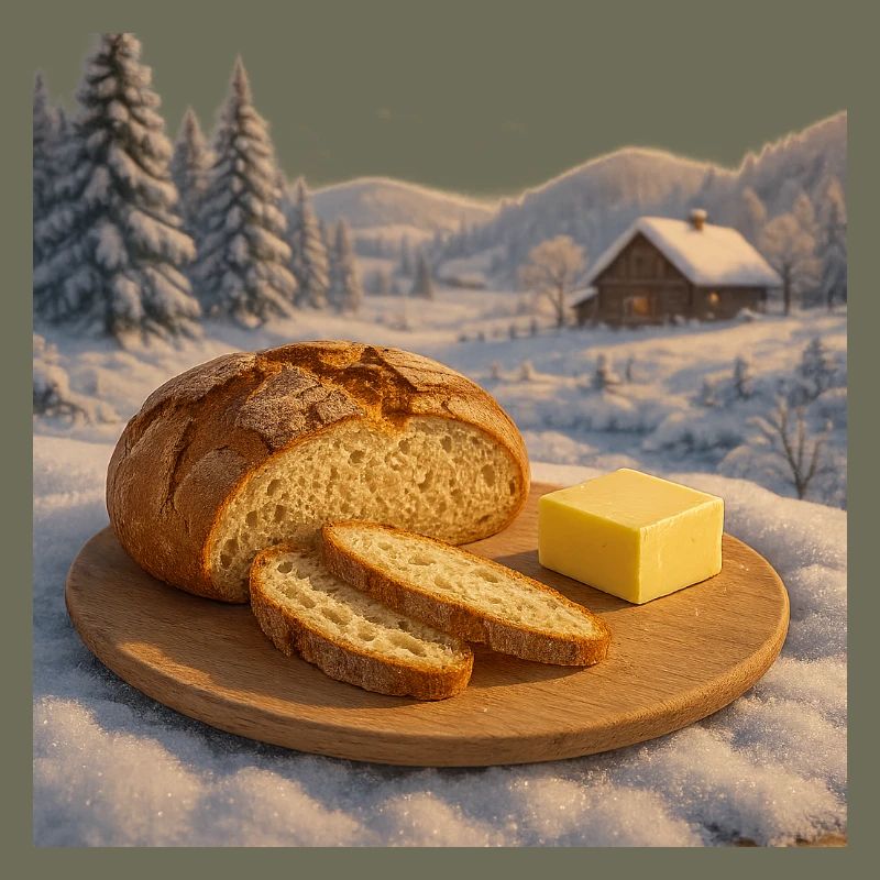 Rustic snack
