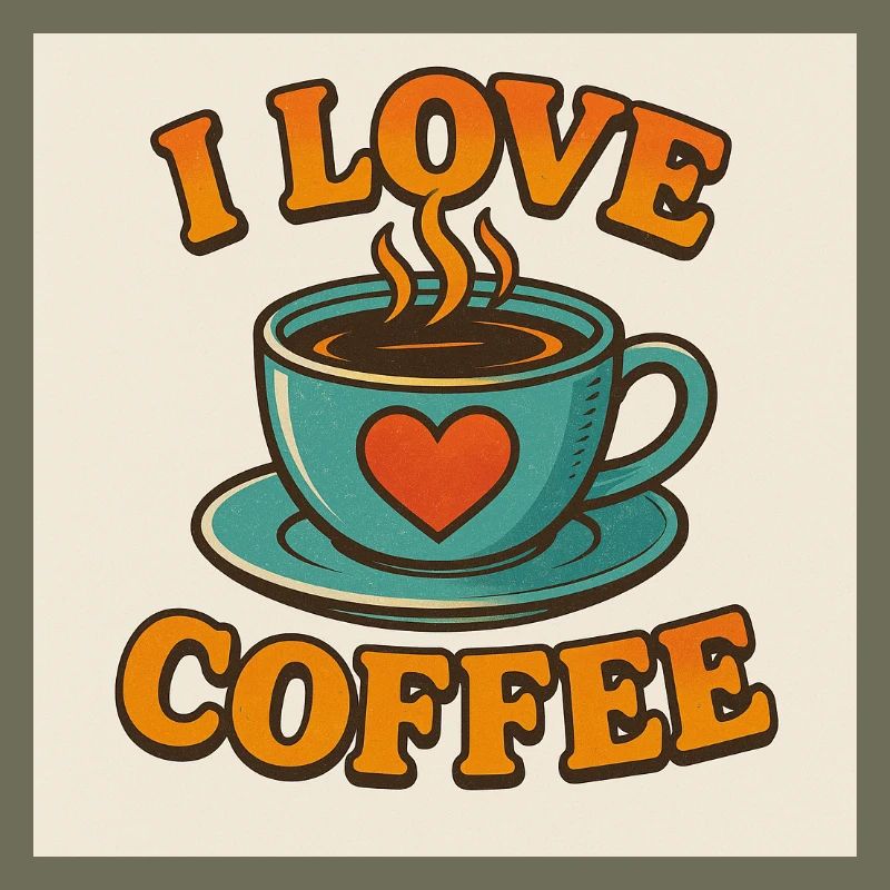 Kaffee-Liebesbecher