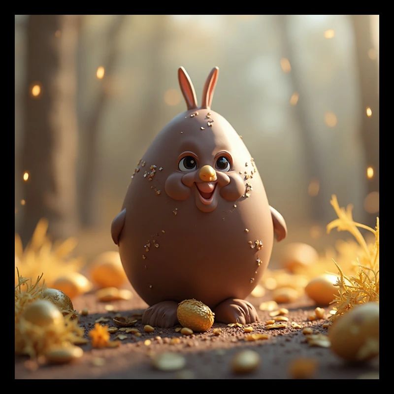 un lapin de pâques