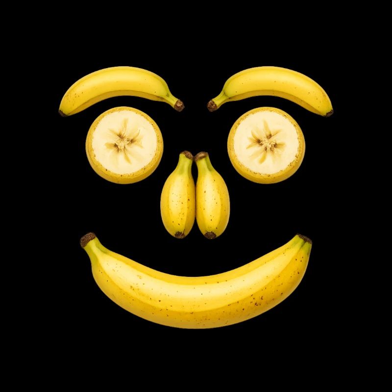 Bananen Gesicht - Visage de banane