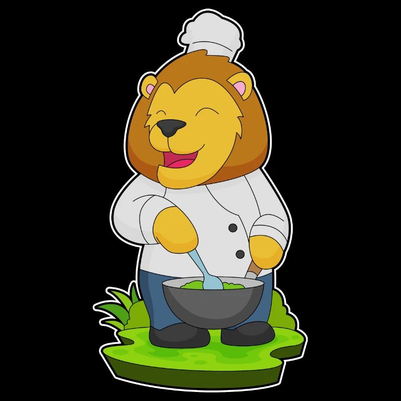 Chapeau de chef Lion