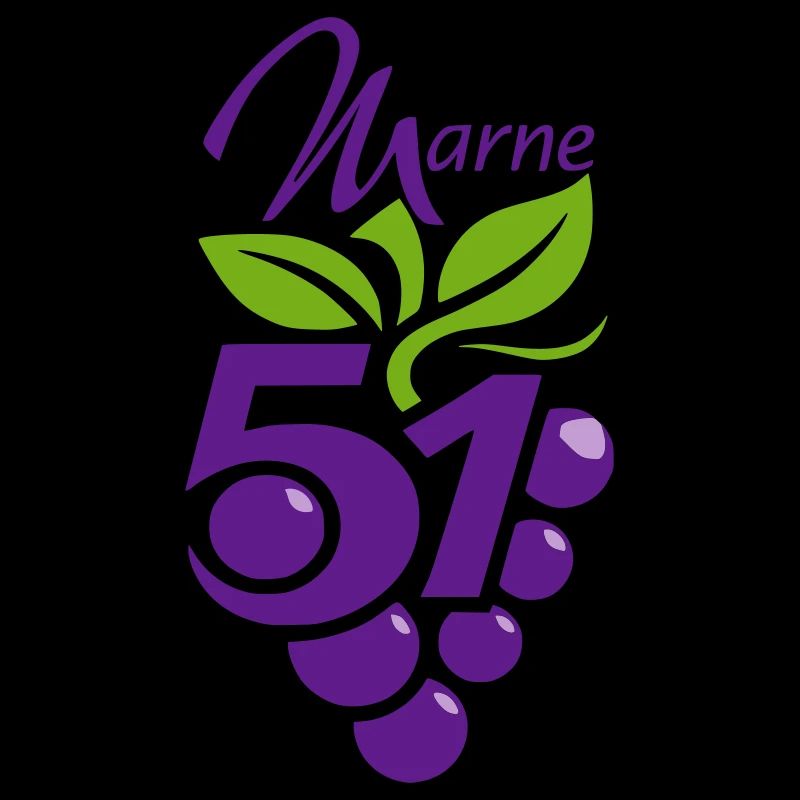 Marne 51 Vine and Grapes