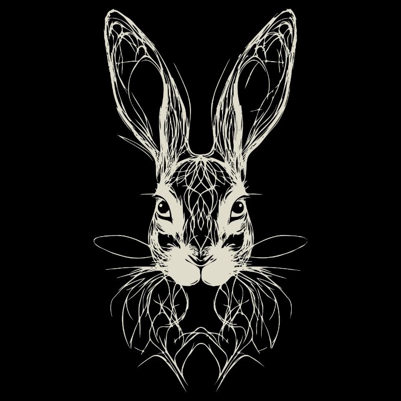 Osterhase Hase Geometrie 