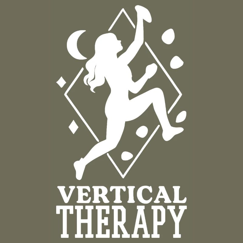 Vertical Therapy: Bouldern & Klettern Boho Design