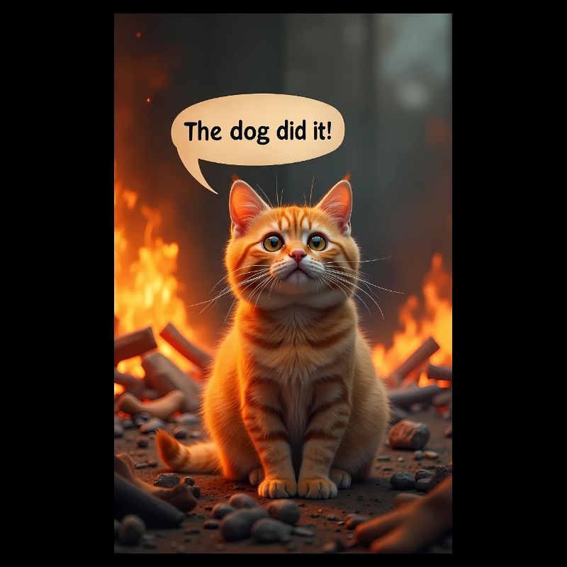 Mème de chat