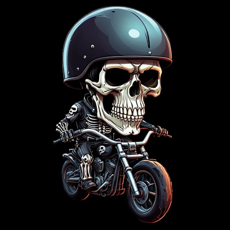 Biker Skeleton