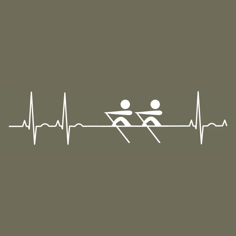 Amour de rames rameurs Aviron ECG