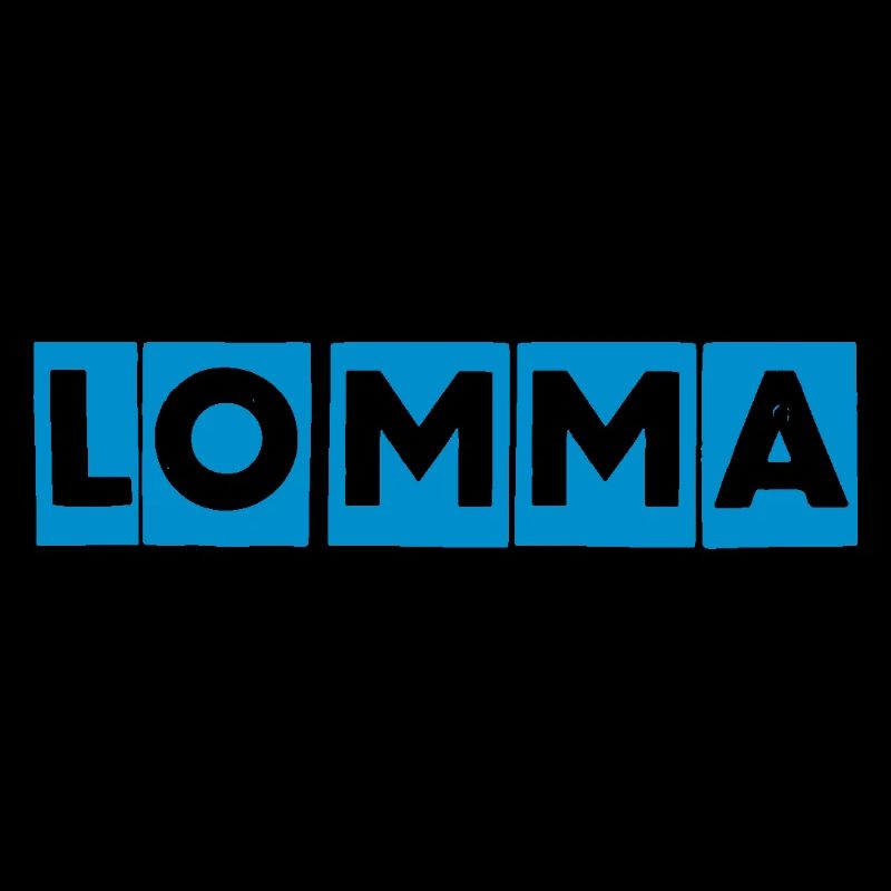 Lomma Blue Block-Design