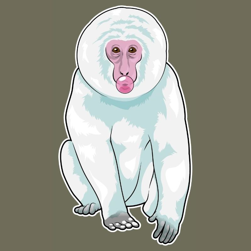 Monkey Chewing Gum