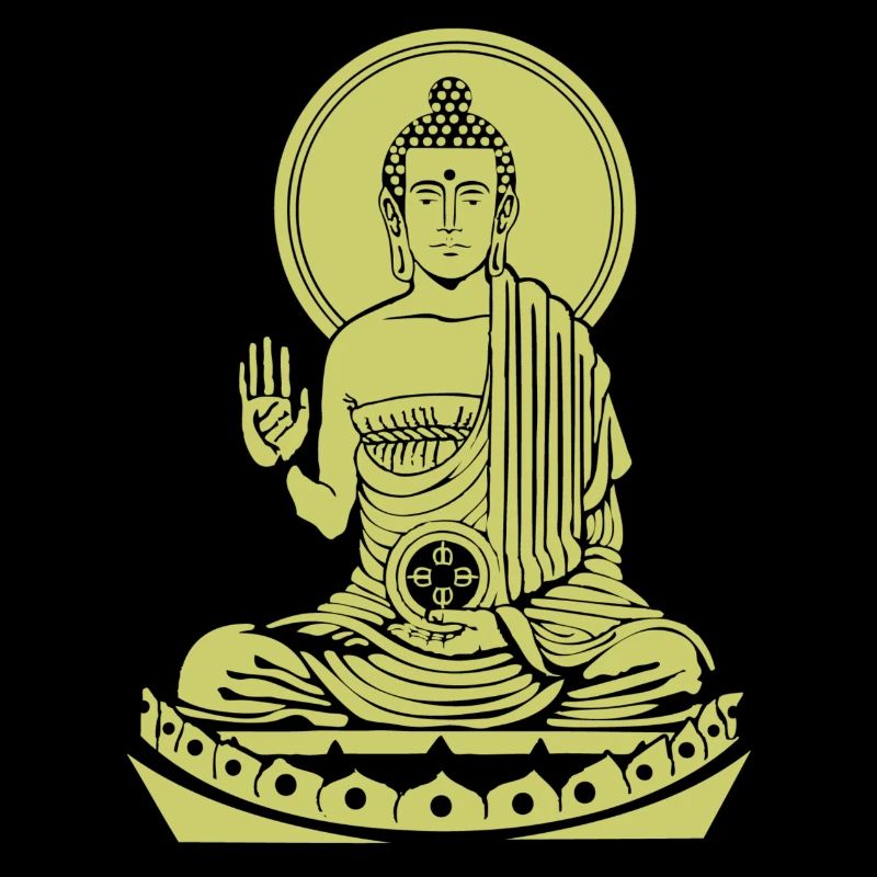 Sitting Buddha de