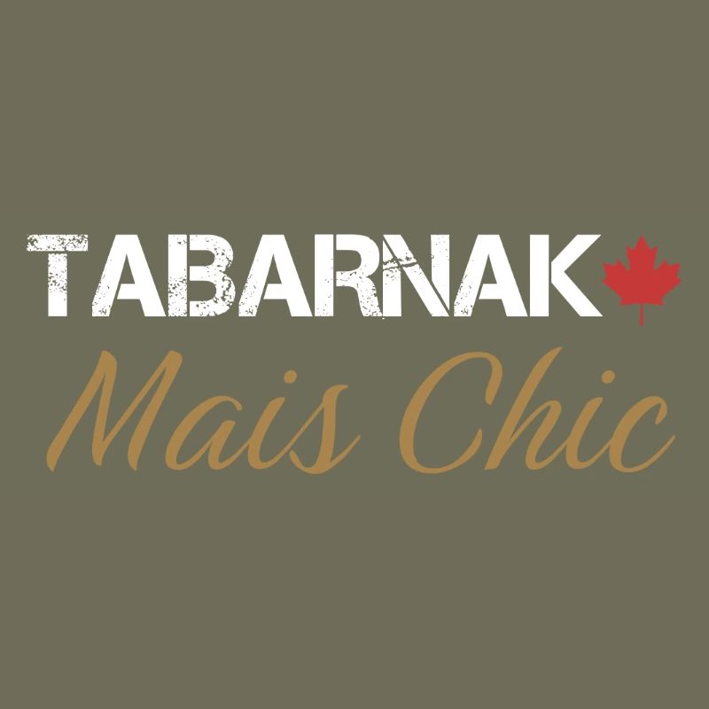 Tabarnak Chic Elegant Nature Pattern