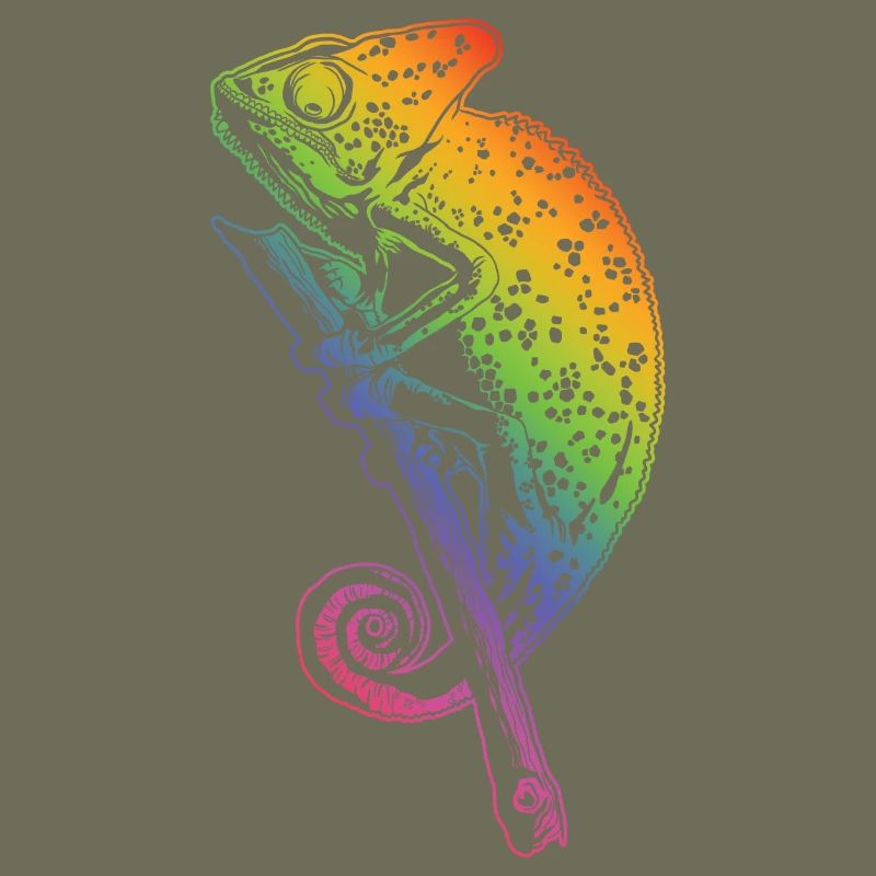 Chameleon Lizard Graphic Reptile Chameleon Lover