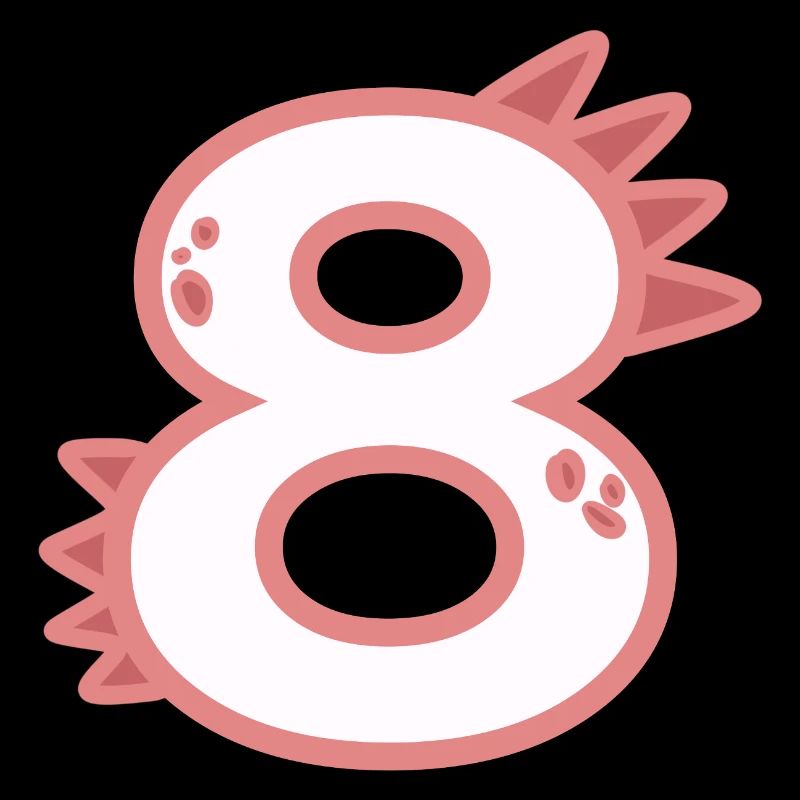 Zahl 8