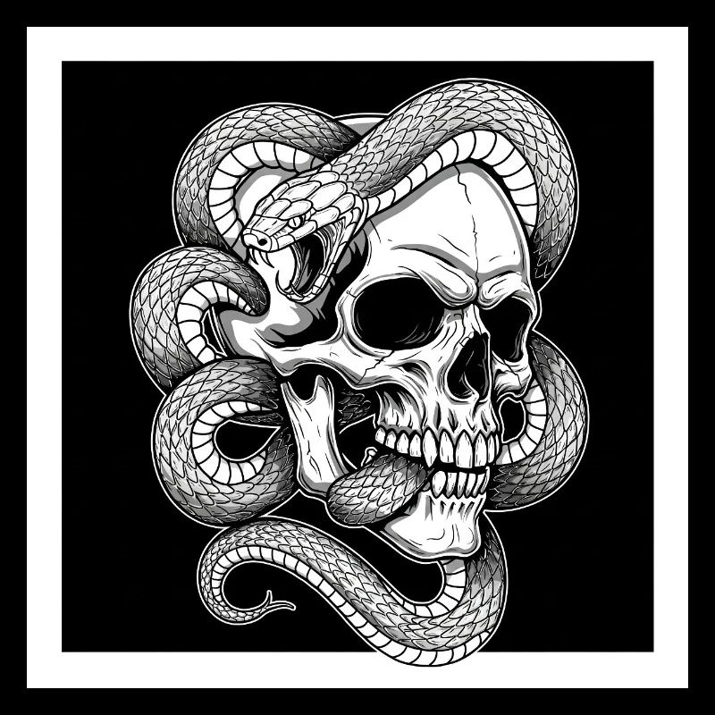 Skull & Snake - La danse de la mort et de la vie