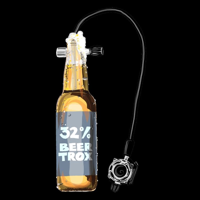 Beertrox, Taucherflasche
