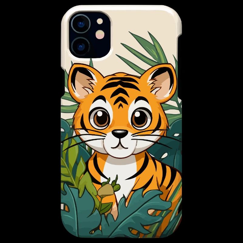 Petit tigre dans la jungle