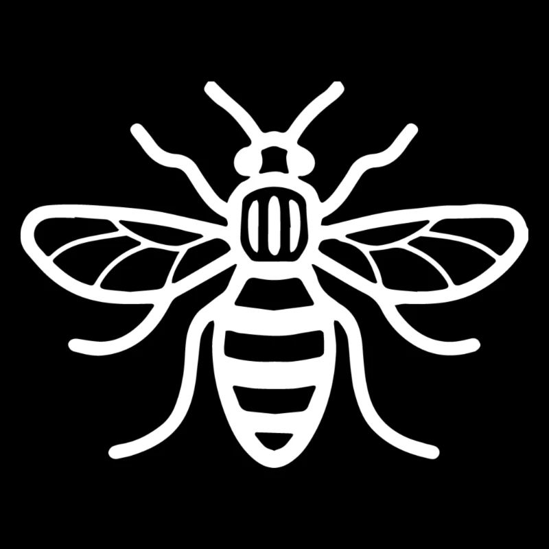 Manchester Bee (White)