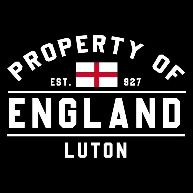 England-themed Luton emblem