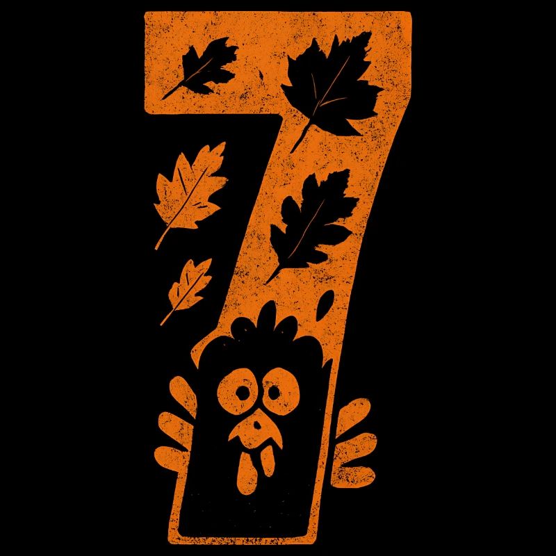 Fun 67 Number 6 7 Matching Thanksgiving Six Seven
